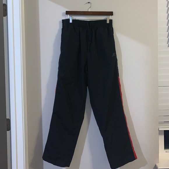 Russell Athletic Other - Russell Athletic Black & Red Track Pants size L